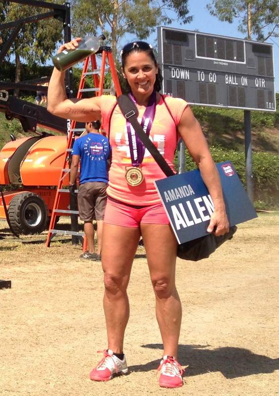 Amanda Allen Takes Gold Medal